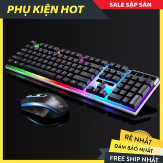 Bộ bàn phím máy tính giả cơ G21 kèm chuột chơi game cực đỉnh hiệu báo đuổi dành cho game thủ