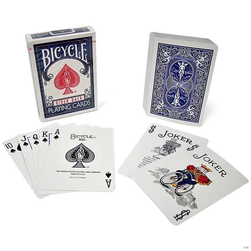 Sports Shoes❐✸♝Bộ Bài Bicycle Rider Back Playing Cards, Xanh Dương/Màu đỏ, Thẻ Sưu Tập USPCC, Trò Chơi Ma Thuật, Đạo