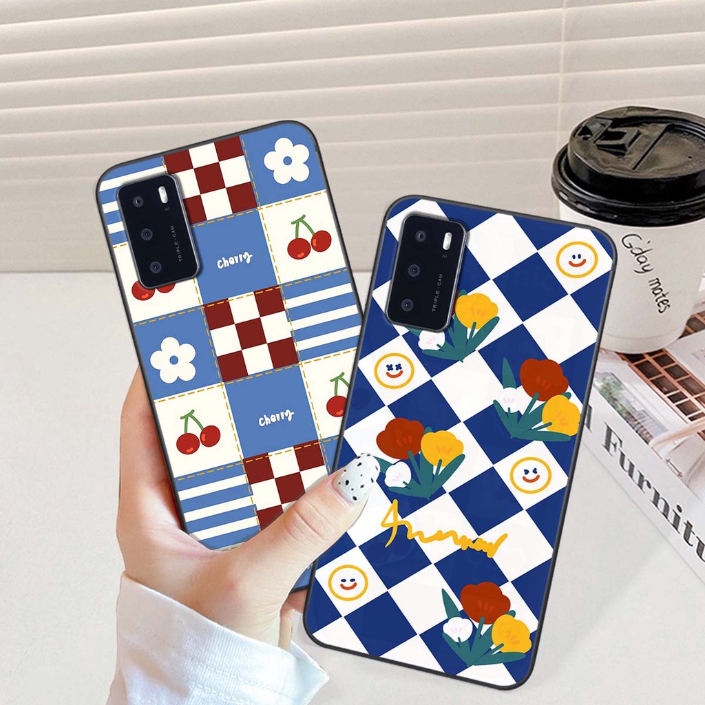 Ốp Oppo A16 họa tiết hoa, gấu thời trang, ốp dẻo bền đẹp