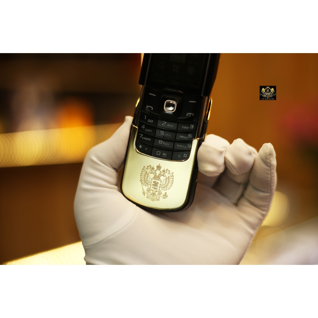 Nokia 8600 Luna Gold Khắc Đại Bàng Nước Nga
