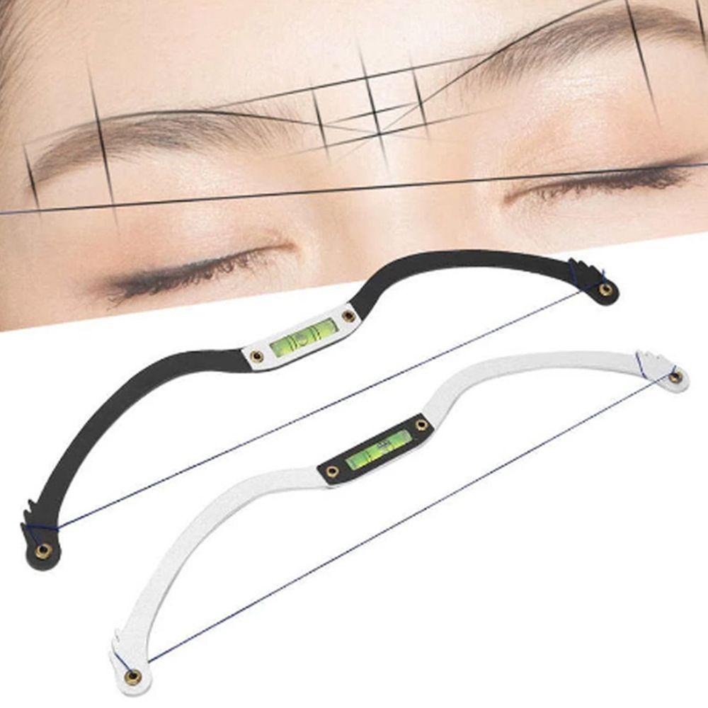 Thước Kẻ Lông Mày MOCHO Tiện Dụng Chất Lượng Cao|Hạt Mực Xăm Ngang Màu Đen