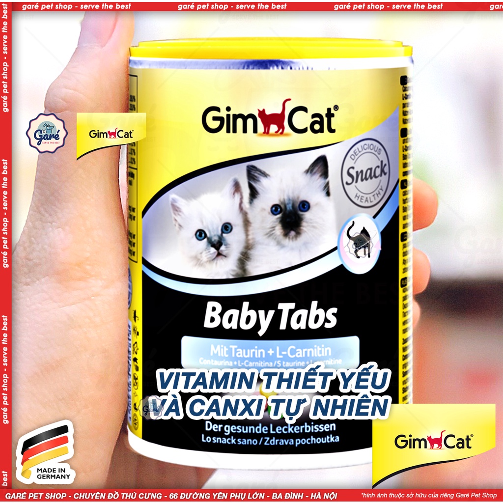 85gr - Baby Tabs dành cho mèo Con và mèo Mẹ hỗ trợ thị lực, chức năng tim và cung cấp năng lượng cho Mèo