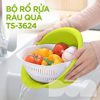 Rổ rửa rau quả trái cây - TS3624