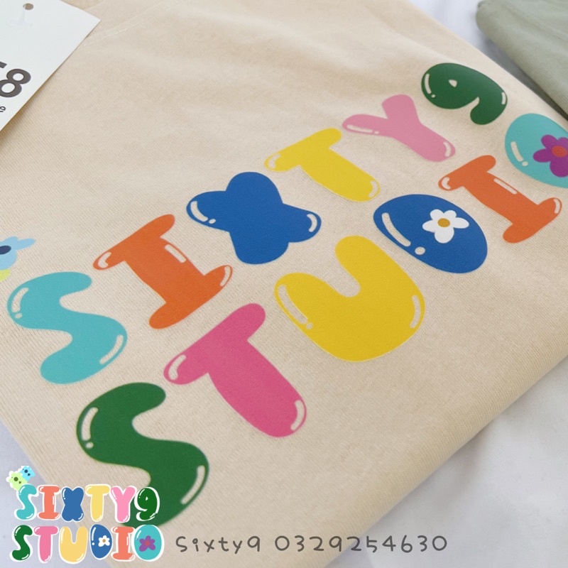 áo thun 3158 SIXTY9  FREESHIP  áo thun cotton nam nữ