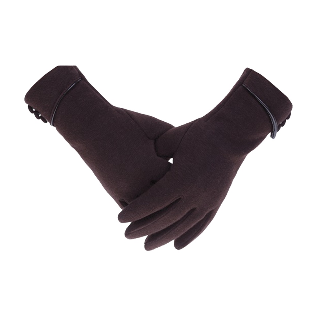 1 Đôi Găng Tay Bông Ấm Áp Xinh Xắn Cho Nữ