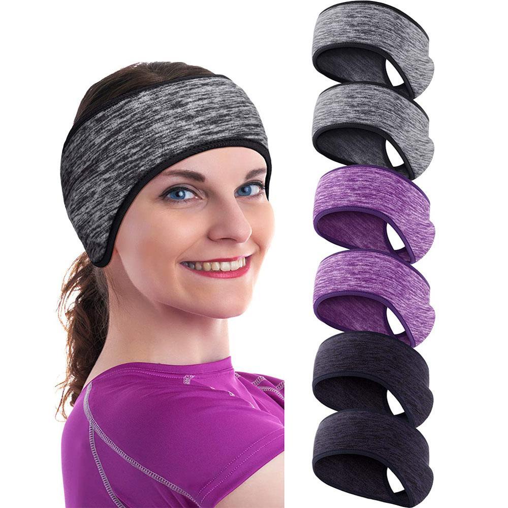 1 Băng Đô Buộc Tóc Đuôi Ngựa Giữ Ấm Bằng Lông Cừu Cho Nữ