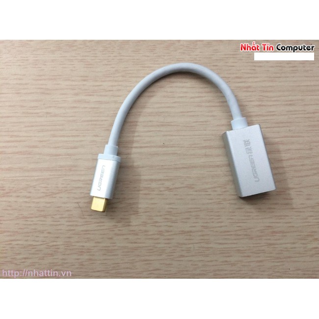 Cáp OTG USB Type C sang USB 2.0 chuẩn A cổng âm - Ugreen 30645 chính hãng