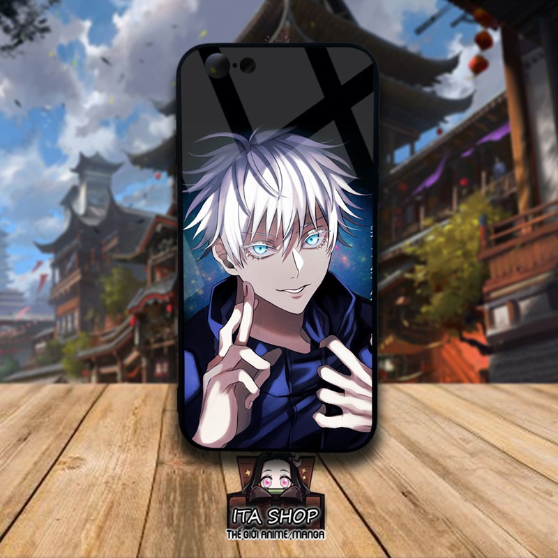 Ốp lưng Satoru Gojo - Jujutsu Kaisen  - Ốp Lưng Anime I.phone 5s 6 6s 6s+ 7+8+ X Xs Xr 11 11 pro max 12 12 pro max