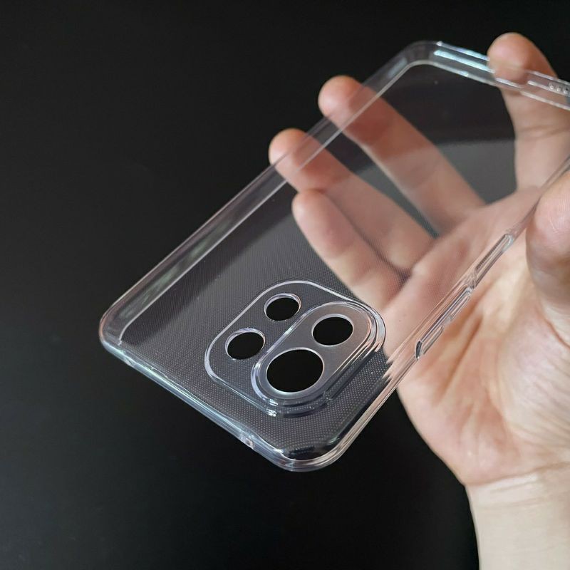 Ốp lưng silicon Gor cho Xiaomi Mi 11 Lite siêu mỏng, có gờ bảo vệ camera