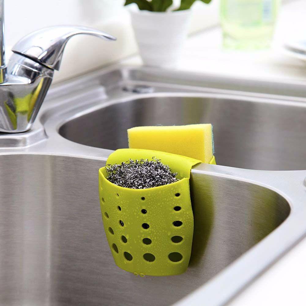 NICKOLAS Giá Đỡ Bọt Biển Rửa Chén Đa Năng Có Thể Tháo Rời Tiện Dụng Cho