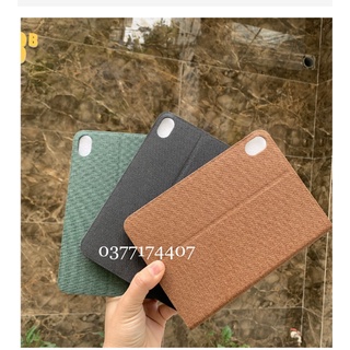 Bao da x-level vải cho ipad mini 4,5,mini 6, lưng tpu thoát nhiệt chống sốc.