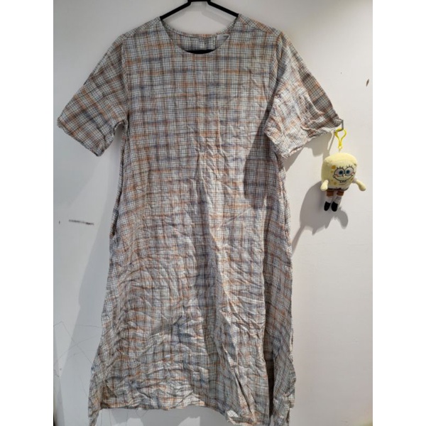 Đầm xô Nhật có tay sọc ca rô Freesize dưới 70 ký (2nd)