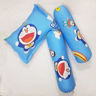 Bộ Gối Nằm Sơ Sinh Thắng Lợi Cho Bé(Gối Nằm 25X33Cm,Cặp Gối  Dài 40Cm)