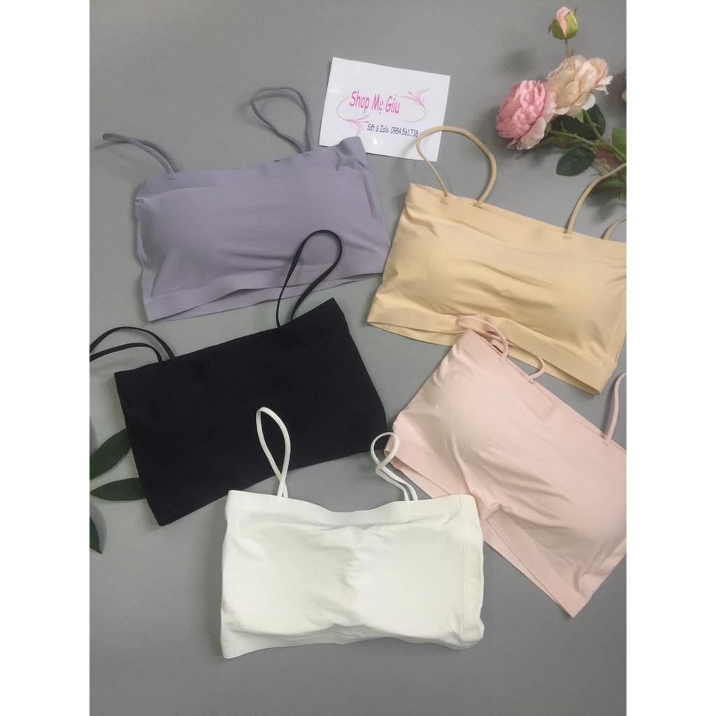 Áo Bra su quây 2 dây chất mát lạnh cho chị e từ 38 - 48kg