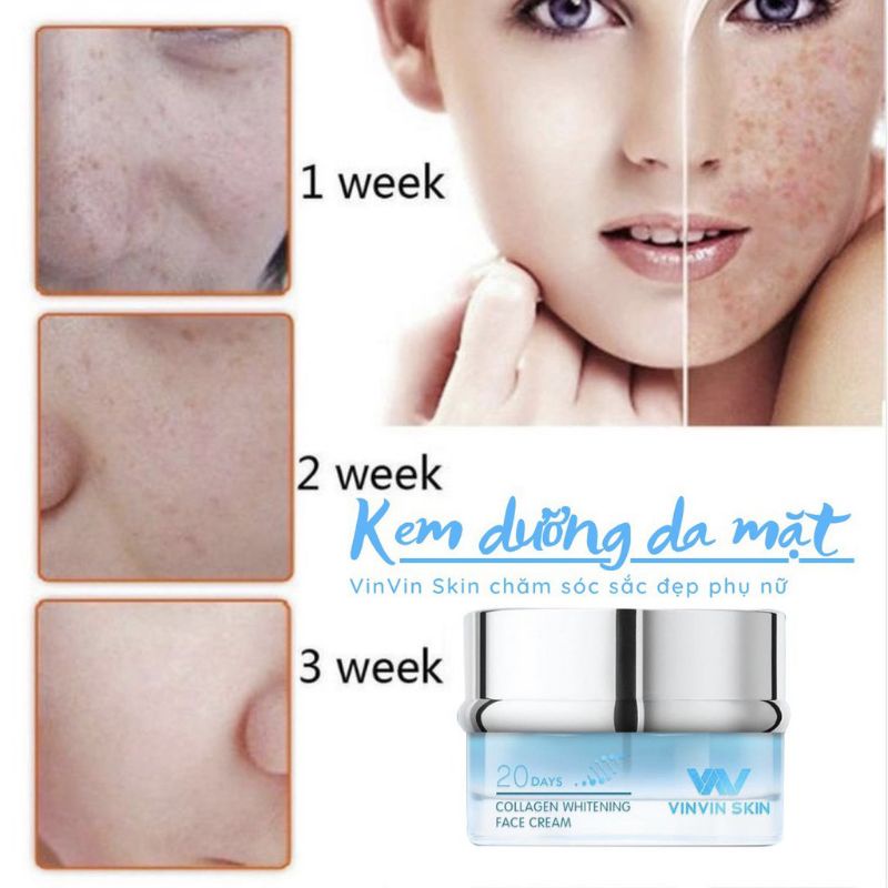 Kem  Dưỡng Trắng, Phục Hồi Hư Tổn Làn Da VINVIN SKIN 30g( cam kết Chính Hãng) | BigBuy360 - bigbuy360.vn