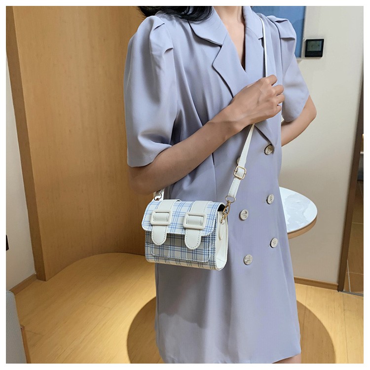 Túi nhỏ Phong cách phương Tây- xu hướng mới 2021 Phiên bản Hàn Quốc của túi lưới đeo một bên vai