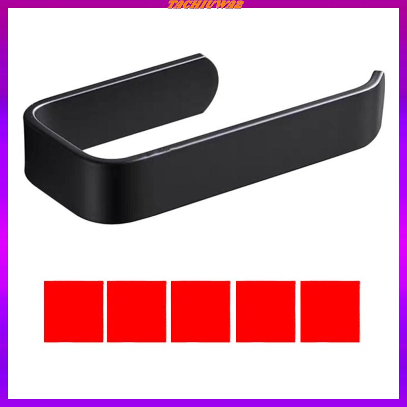 [Tachiuwa2] Giá Đỡ Cuộn Giấy Vệ Sinh Màu Đen Gắn Tường Nhà Bếp