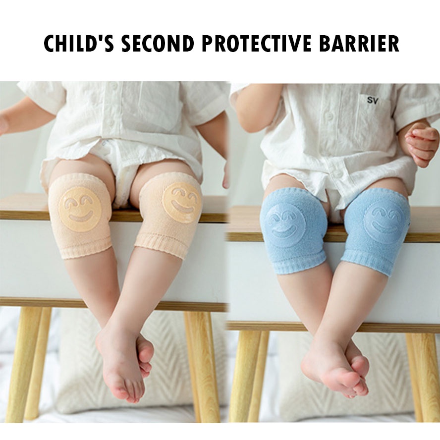 Miếng đệm đầu gối cho bé giữ ấm chống trượt thoải mái cho bé tập bò