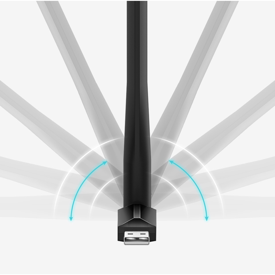 USB Wifi TP-Link Archer T2U Plus Công Suất Cao AC600 - Hàng Chính Hãng