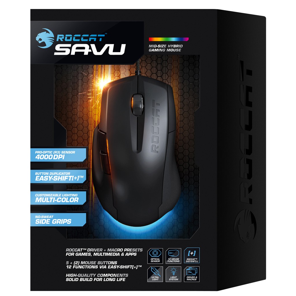 Chuột Gaming Roccat Savu chuột Game thủ Roccat Savu