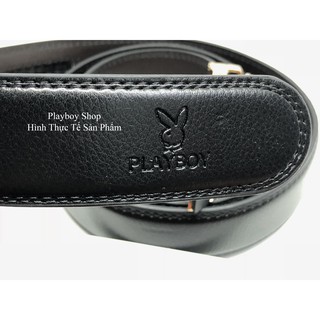 Thắt Lưng Da Playboy Bạc TLBK05