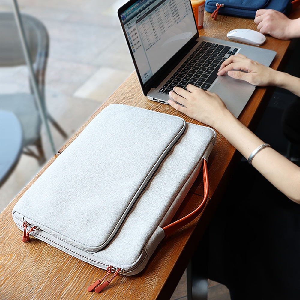 Túi đựng laptop chống sốc thích hợp cho Macbook Air Pro 13 ASUS Acer Dell 13 14 15.6 Inch