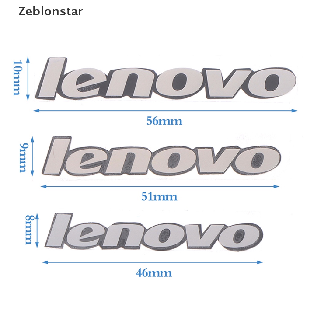 Miếng dán logo kim loại trang trí thủ công DIY cho máy tính xách tay Lenovo