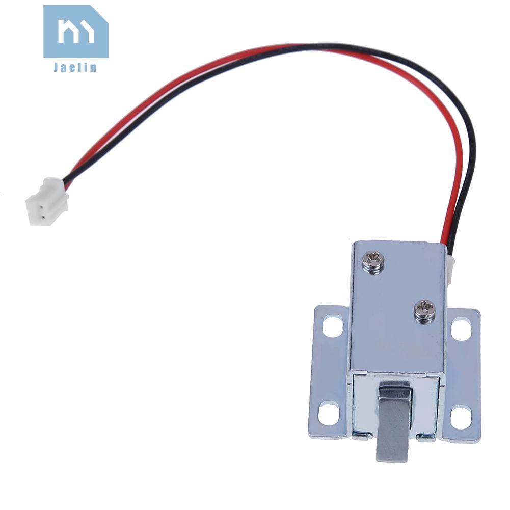 Khóa điện từ điều khiển mini nhỏ gọn 6V 12V dùng cho tủ kéo tiện dụng