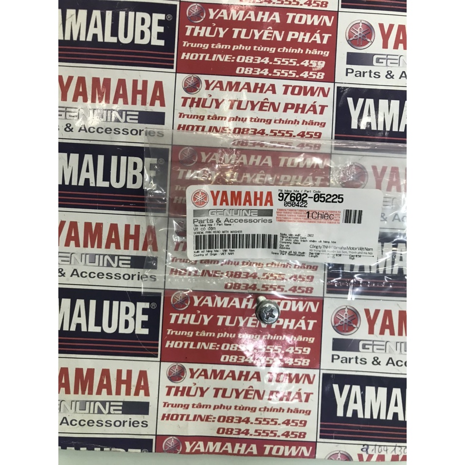 Vít ba ke có đệm 2,5 cm bắt bát gác chân trước ex 155 zin chính hãng yamaha