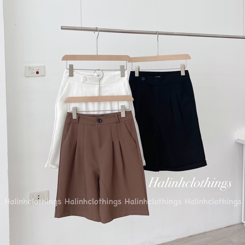 Quần short nữ ống rộng phong cách trẻ trung m216