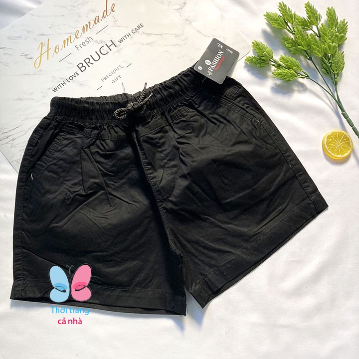 Quần short nữ kaki từ 55-66kg quần đùi short nữ lưng thun có dây rút có độ giãn - hàng đẹp - DEPDAI