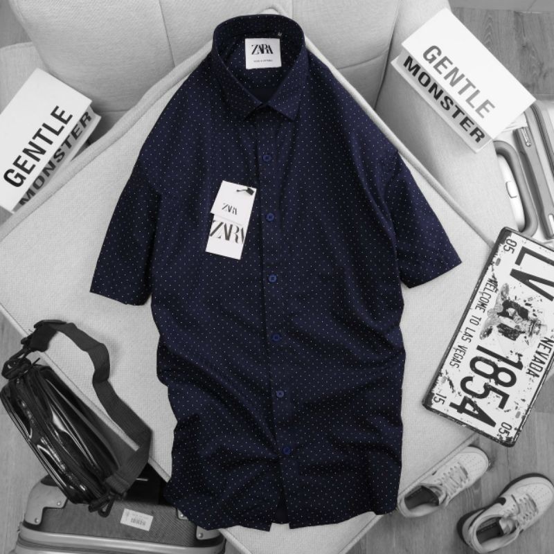 Áo Sơmi tay ngắn HỌA tiết hoa văn VNXK | BigBuy360 - bigbuy360.vn