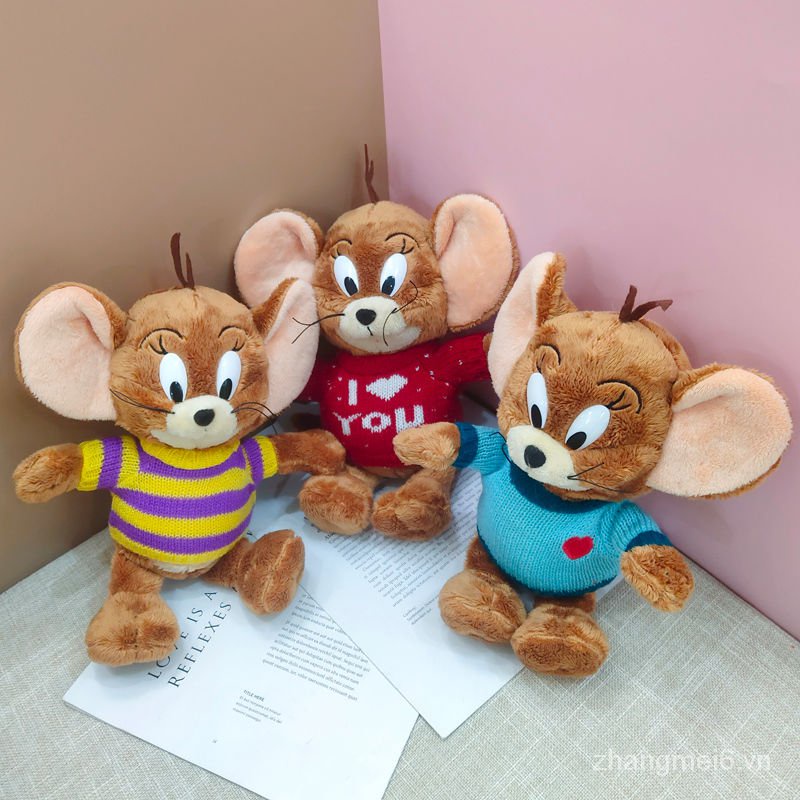 Spot wrapped the same day stuffed animal Tom and cute Jerry Mouse