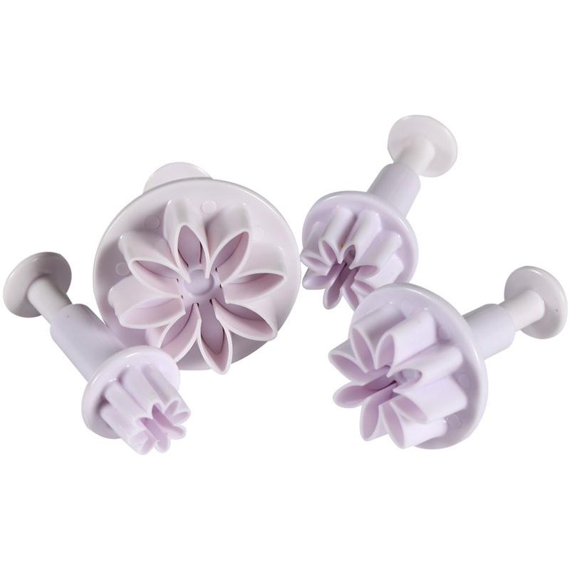 Set 4 Khuôn Làm Bánh Quy Hình Hoa Cúc Nhỏ diy