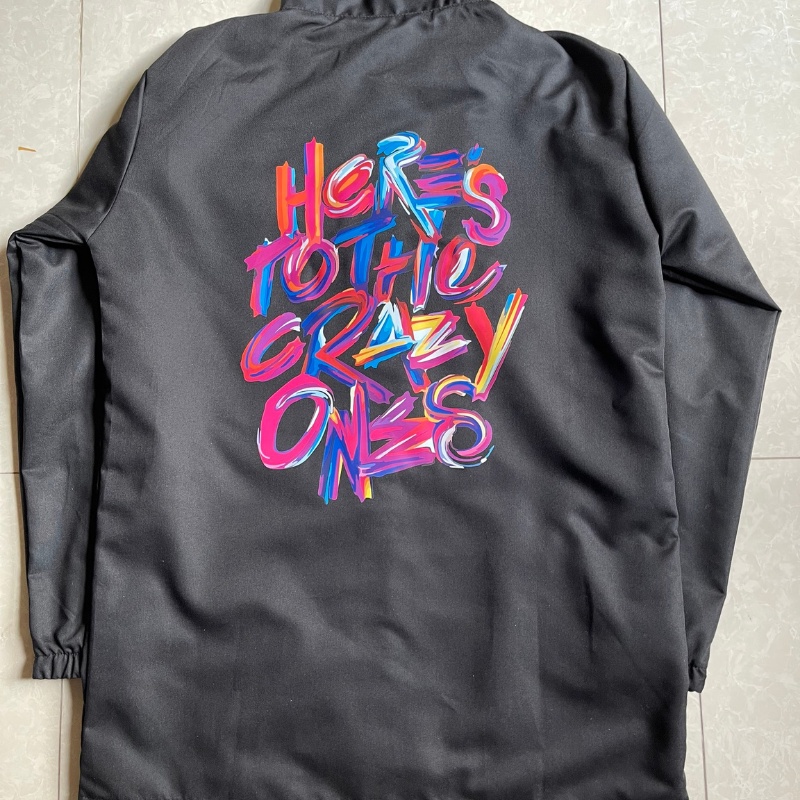 ÁO KHOÁC KAKI NÚT BẤM/ ÁO JACKET ĐEN IN HÌNH HERES ,👚FREESHIP👚,LOCAL BRAND HÀNG VNXK 2 LỚP CHÓNG NẮNG,1993CLOTHINGG
