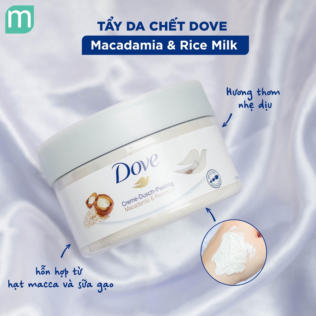 Tẩy Da Chết Toàn Thân DOVE Exfoliating Body Polish