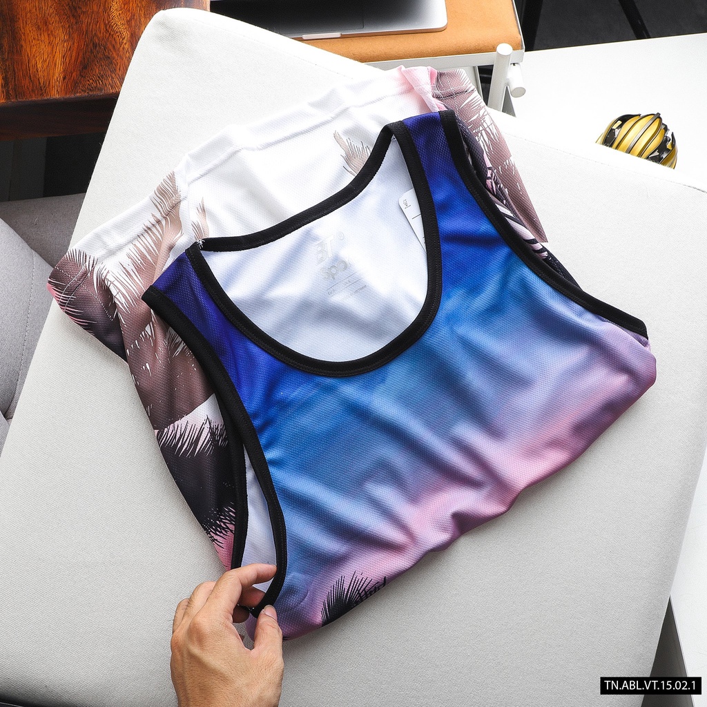 { Siêu Phẩm } Áo thun tanktop Bentino Summer Sắc Màu Nhiệt Đới 6619