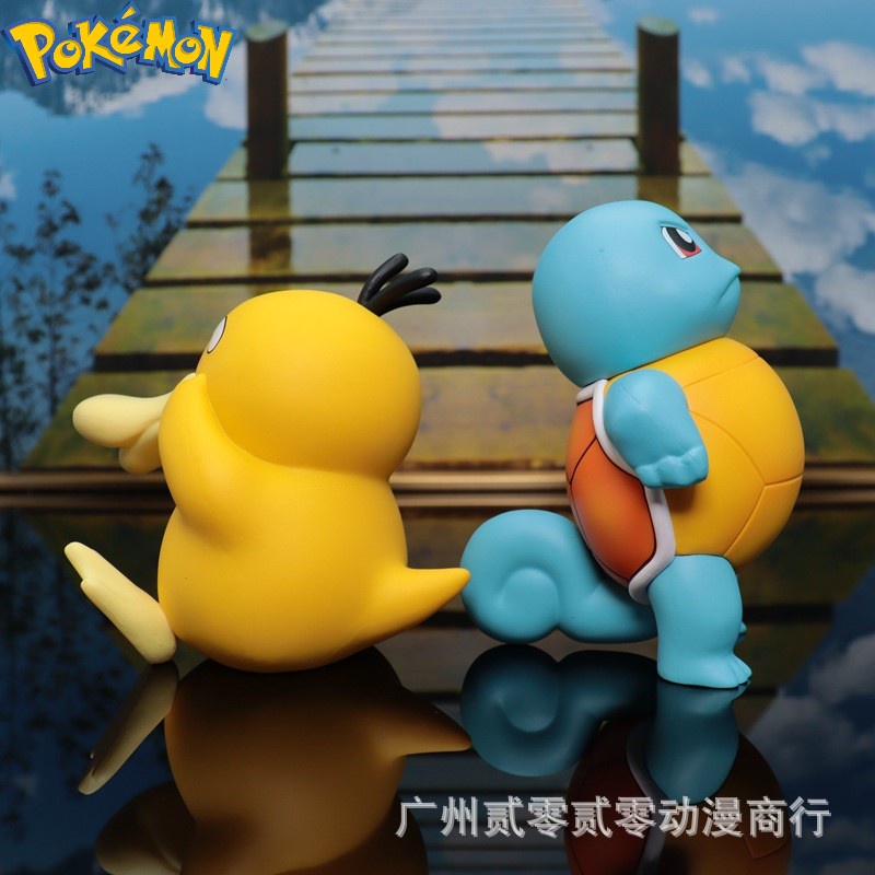 Mô Hình Pokemon nhật rùa nước và Vịt ngu ngốc đáng yêu Koduck Bằng Thủ Công 2007
