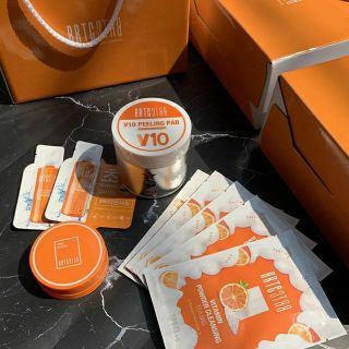 Bông tẩy da chết hoá học brtc v10 peeling