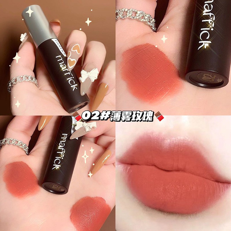 (Hàng Mới Về) Son Kem Lì MAFFICK Dưỡng Ẩm Lâu Trôi Không Thấm Nước Thiết Kế Nhỏ Gọn son môi Son bóng mĩ phẩm nội địa trung | BigBuy360 - bigbuy360.vn