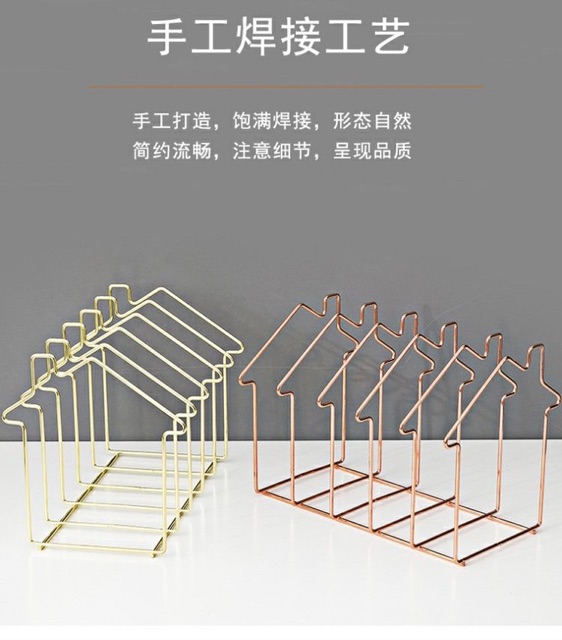 Kệ sách để bàn chất liệu kim loại | BigBuy360 - bigbuy360.vn