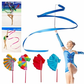 Que ruy băng nhiều màu 2m / 4m hỗ trợ tập múa ba lê