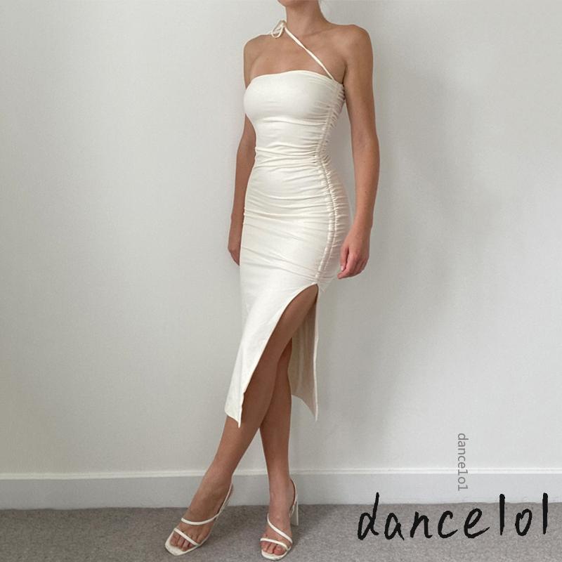 Đầm Midi Khiêu Vũ 1O1 Phối Dây Rút Thời Trang Dành Cho Nữ