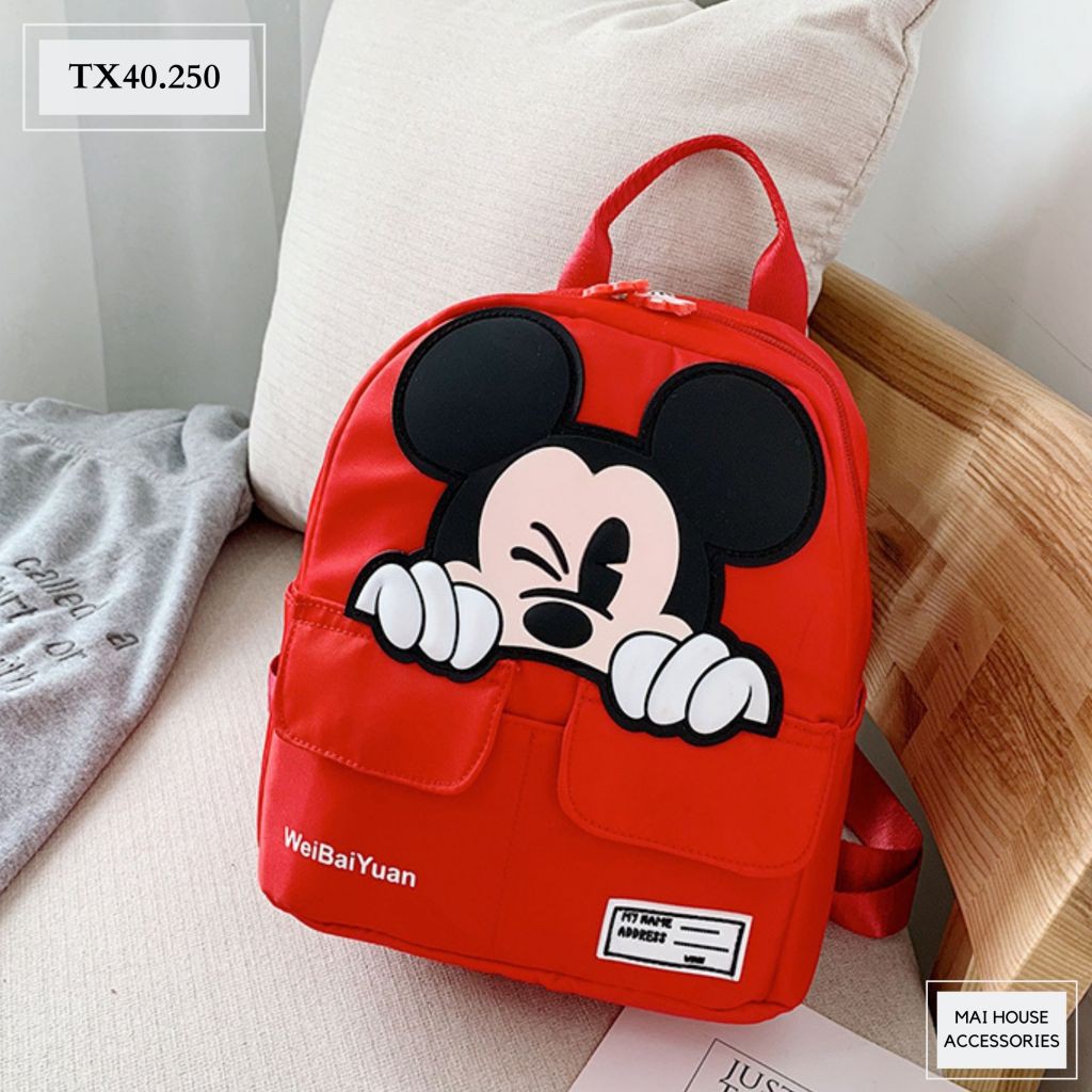 TÚI XÁCH CHUỘT MICKEY ĐỎ TX40