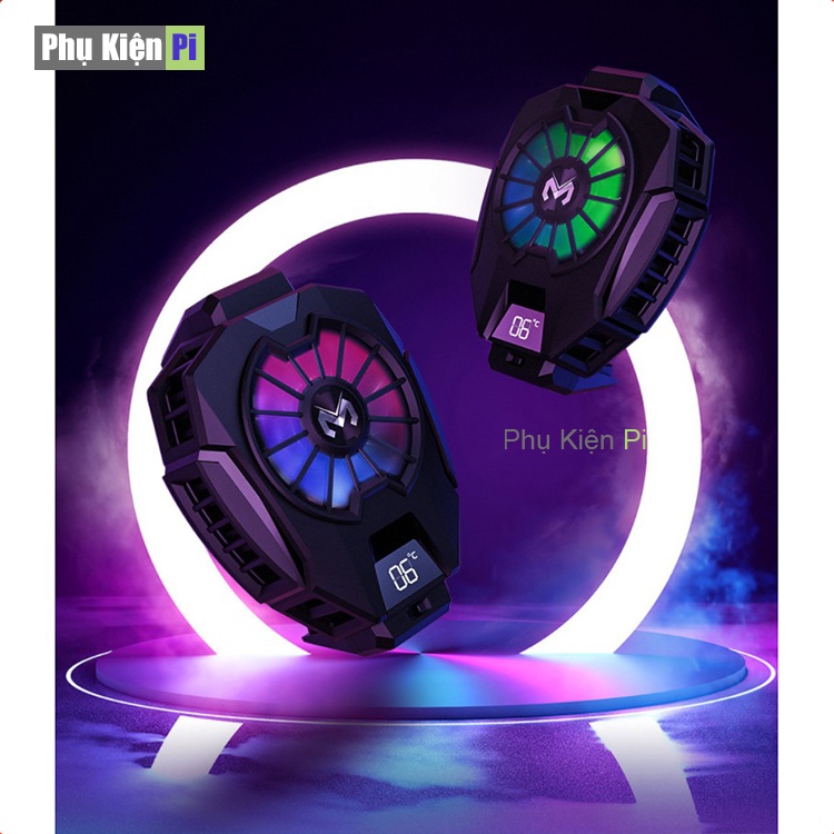 [Mã ELHA22 giảm 5% đơn 300K] Quạt tản nhiệt điện thoại gaming sò lạnh Sidotech Memo DL05 chơi PUBG FF ROS