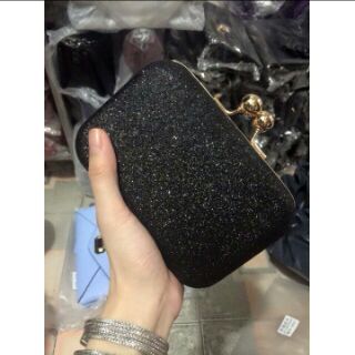 Ví clutch kim tuyến (ảnh thật )