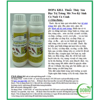 Dopakill chai 100 ml giải quyết trùng mỏ neo, ký sinh trùng trên cá chép koi, chép nhật, cá cảnh, cá rồng, cá ao nuôi
