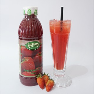 Sinh tố osterberg dâu-chai 1L