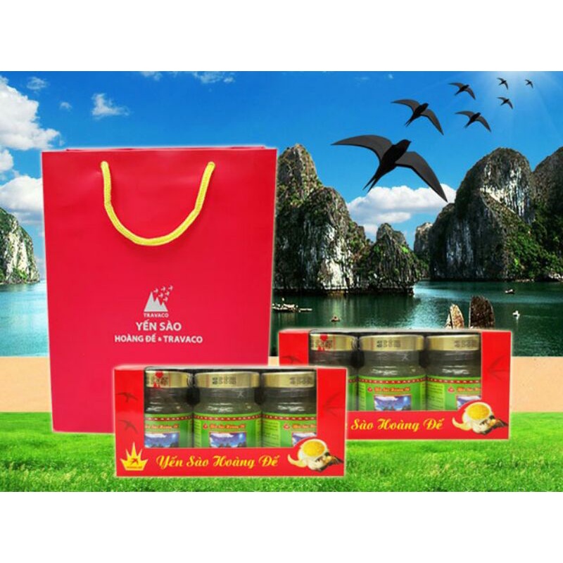 Combo 2 khay (12 hủ)Yến sào Hoàng Đế