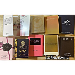 Mẫu thử, Vial, Sample Nước hoa Authentic (Dior, YSL, Armani, Lancome, Narcisco, Versace...)